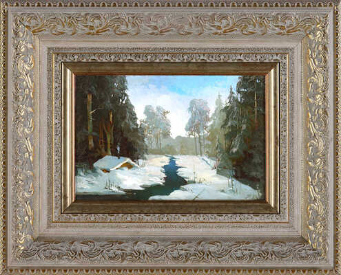 Быков Виктор Александрович. Зимнее утро 